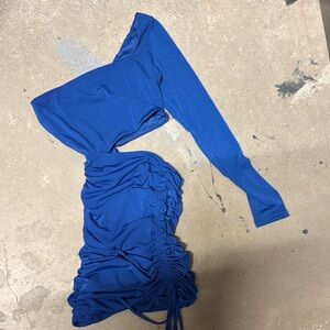 Lucy in the sky Royal blue dress